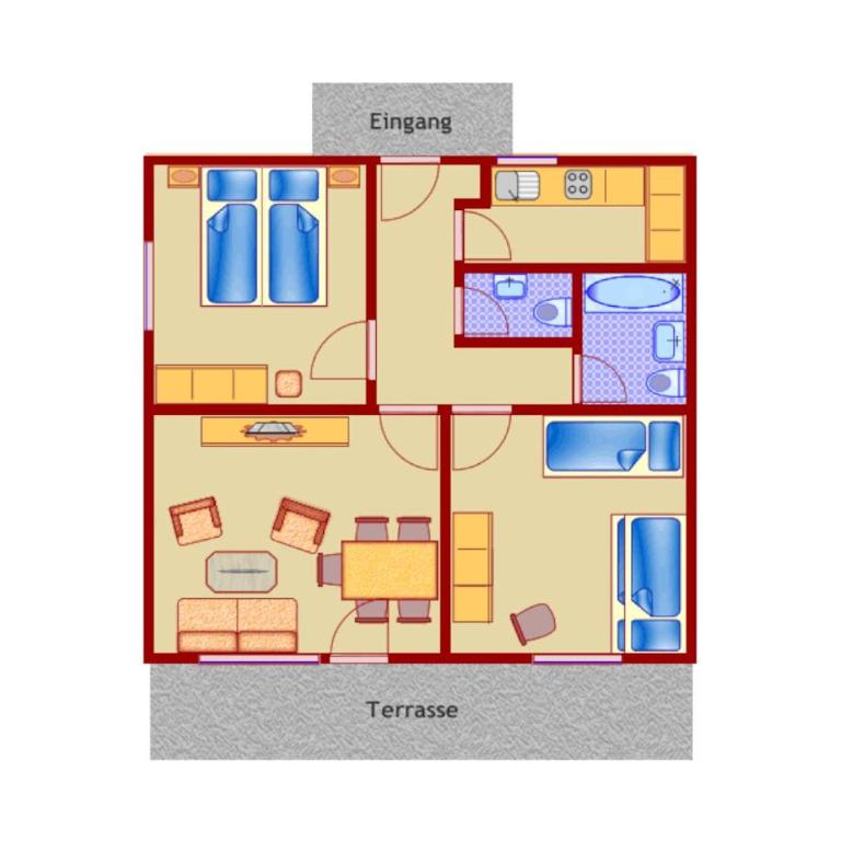 Ferienhaus Wieselweg im Feriendorf Reichenbach 6 - Haus mit 2 Schlafzimmern - 12