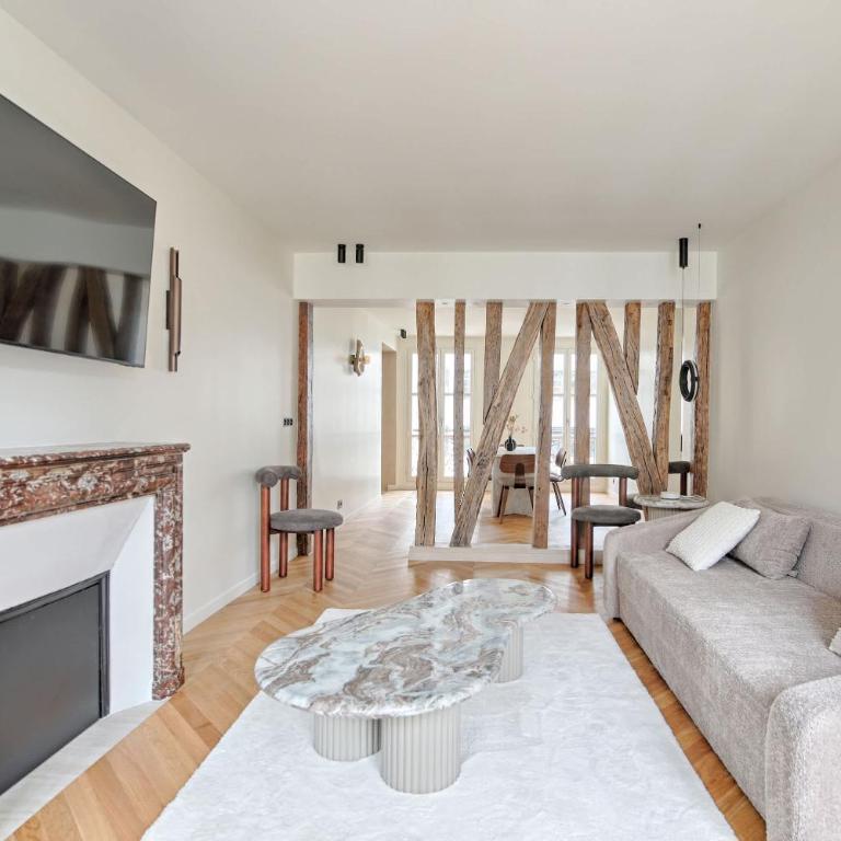 Heart Marais Luxury 2BR AC by Melvane - Appartement - 20