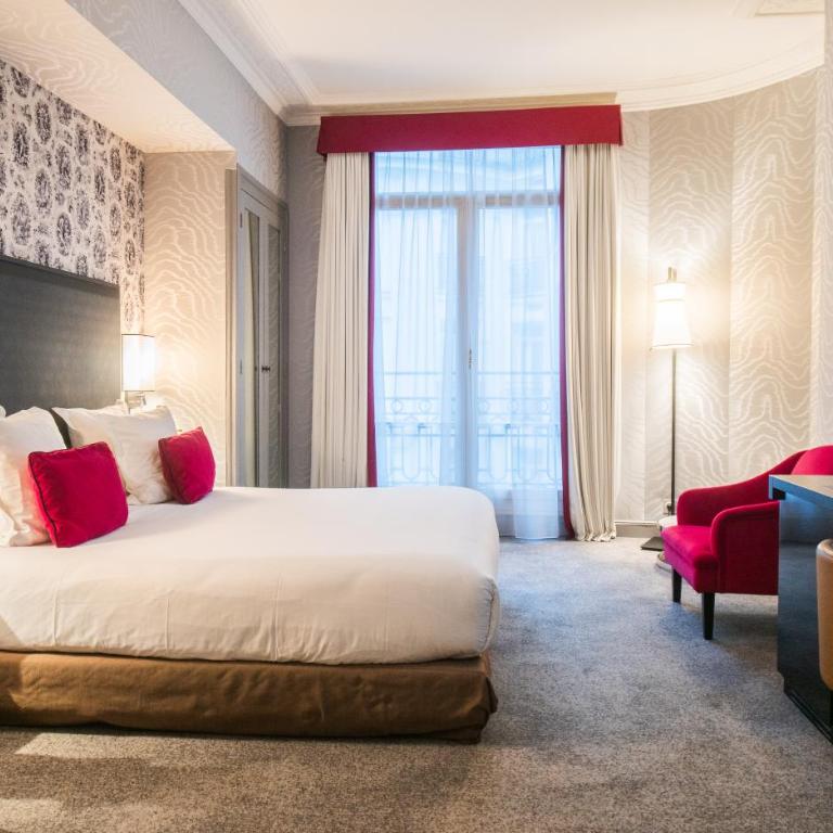 Maison Astor Paris, Curio Collection by Hilton - Chambre Lit King-Size de Luxe - Accessible aux Personnes à Mobilité Réduite - 4
