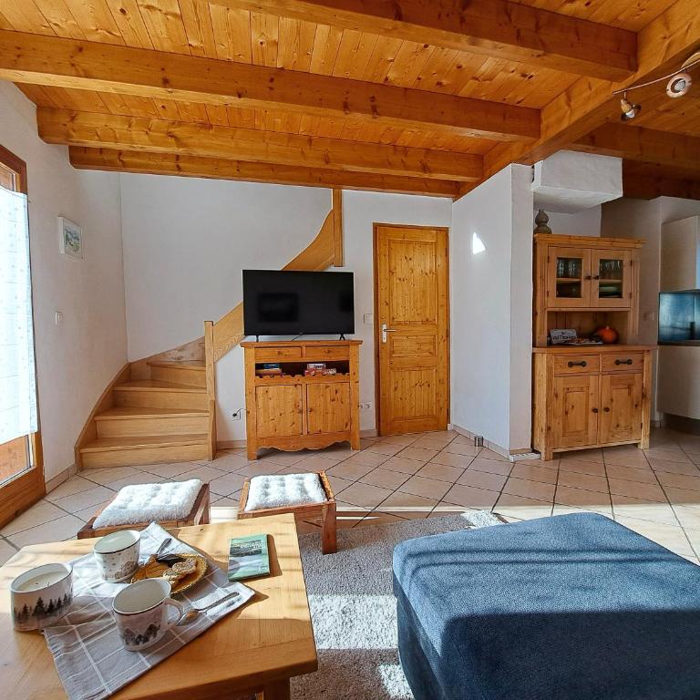 Chalet 7 pers - Hameau authentique, 3 Vallées - Chalet 3 Chambres - 9