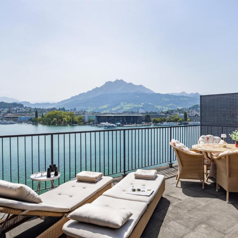 Grand Hotel National Luzern - Design Rooftop Junior Suite - 1