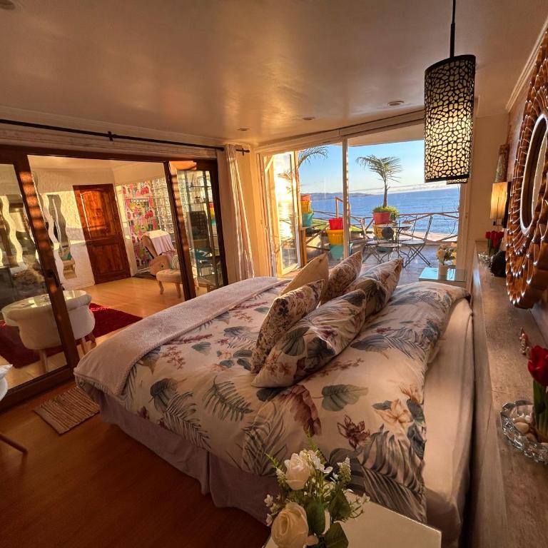Pacificsunset Reñaca - One-Bedroom Apartment with Sea View and Terrace - 36