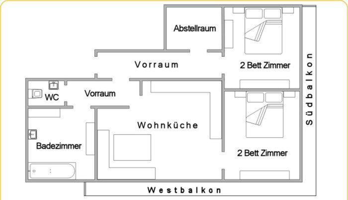 Appartementhaus Sporthotel Mölltal - Appartamento con 2 Camere da Letto - 3 - 3