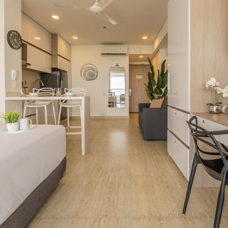 Suite moderna piso 15 amanecer espectacular CB1535 - Queen Suite - 12