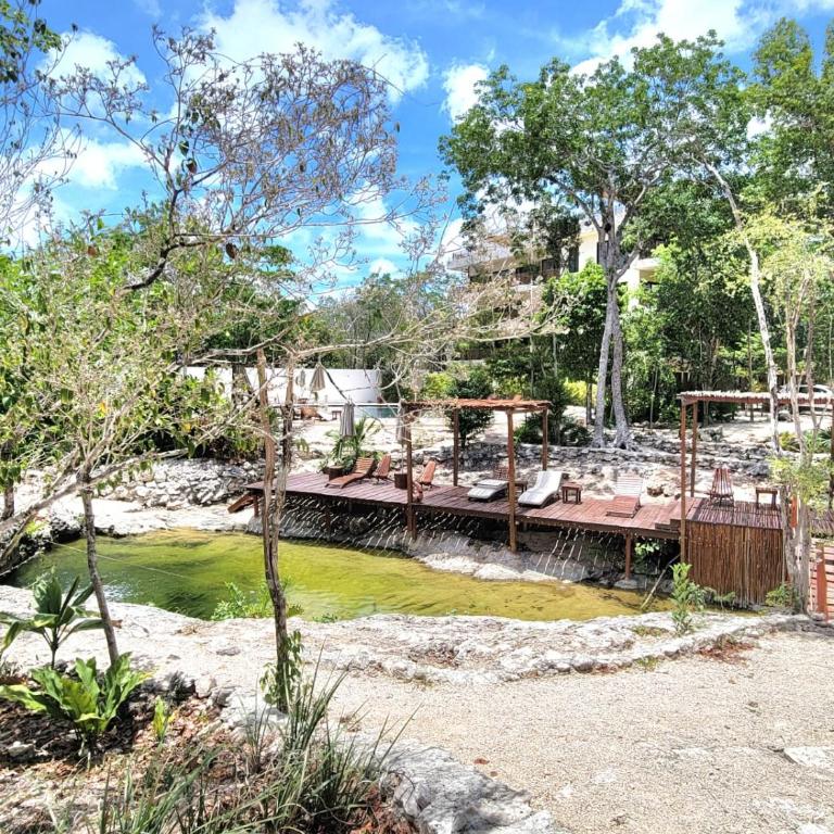 Condo de ensueño con cenote privado - Apartamento de 2 dormitorios - 38