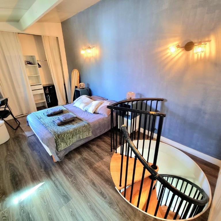 Maison Duplex Confort-Coté Cour et Jardins-Centre Gare - Maison 1 Chambre - 5