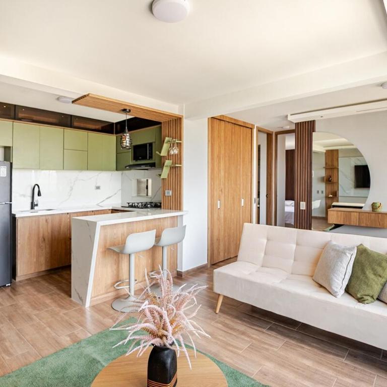 Queen bed Luxury apartment in the north with city view - One-Bedroom Apartment - 6