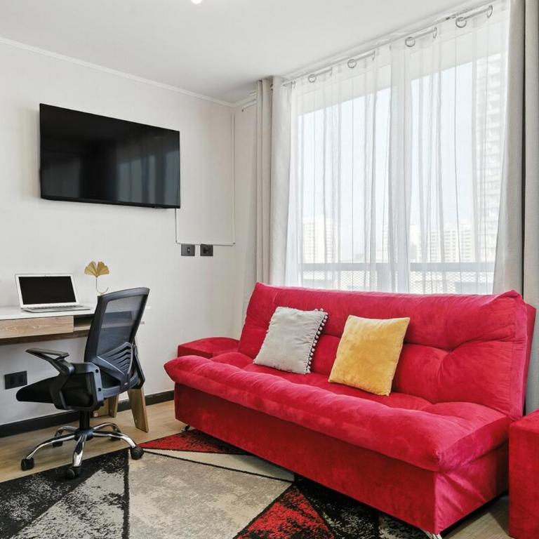 U611 Central in Santiago Security Wifi - One-Bedroom Apartment - 1