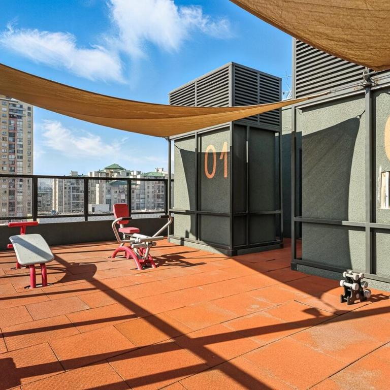 U611 Central in Santiago Security Wifi - One-Bedroom Apartment - 9