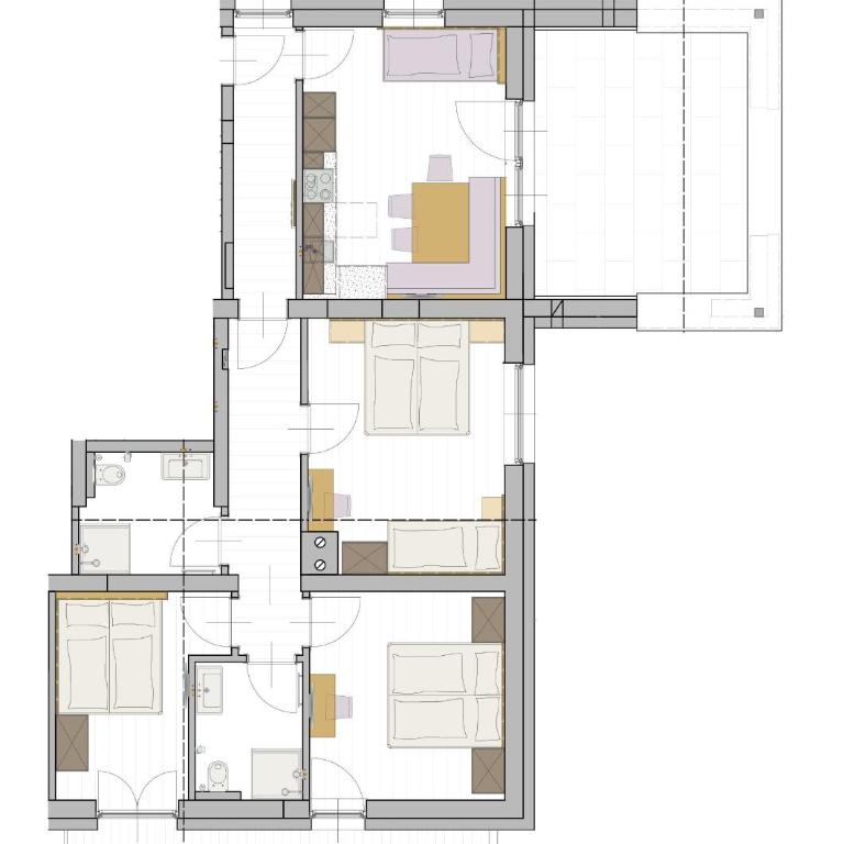 Griesbauer Familie Gehwolf - Apartment mit 3 Schlafzimmern und Balkon - 13