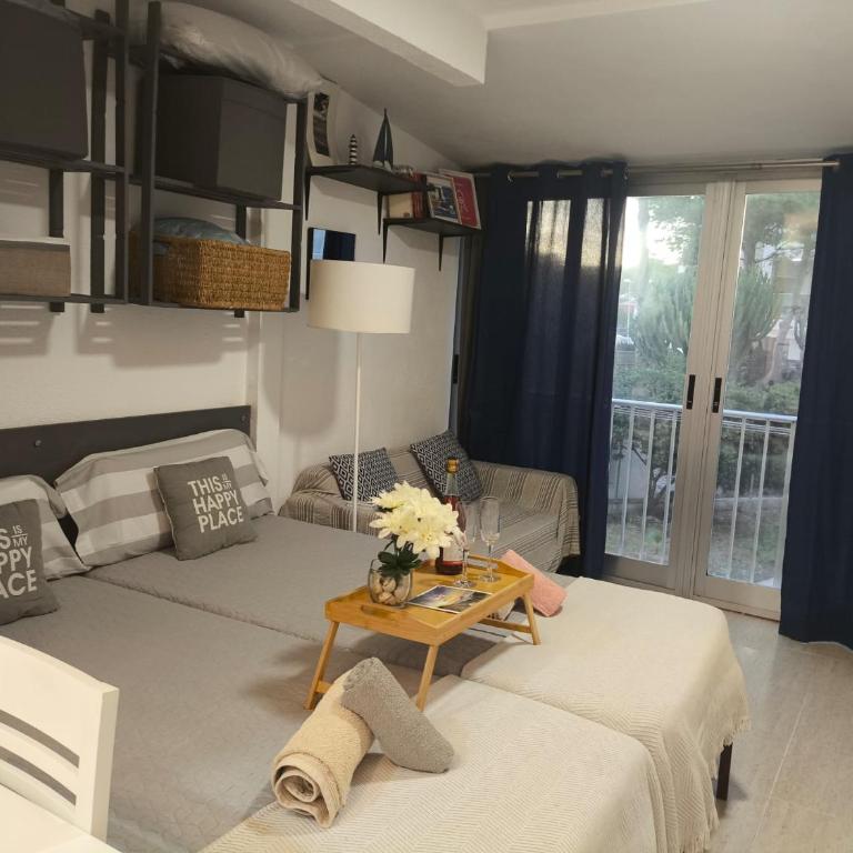 Calpe Miramar Studio 180m from Cala Calalga & 7 min from La Fossa Beach AC WiFi - Apartamento Estudio - 2