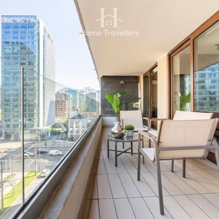 HT Amplio depto en Las Condes con estacionamiento - One-Bedroom Apartment - 43