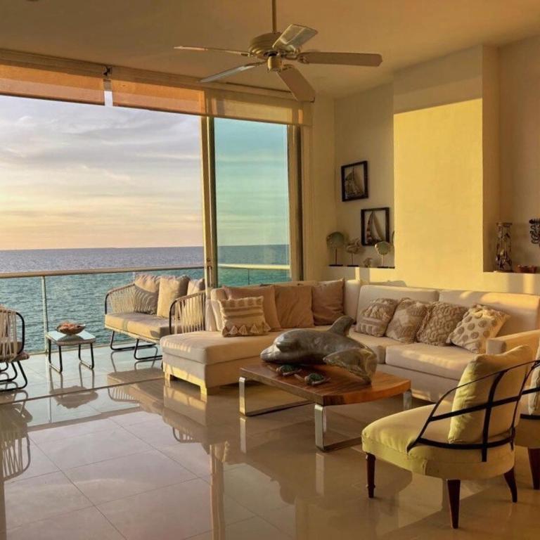 Apartamento con vistas al Mar caribe - Apartamento con 4 dormitorios - 8