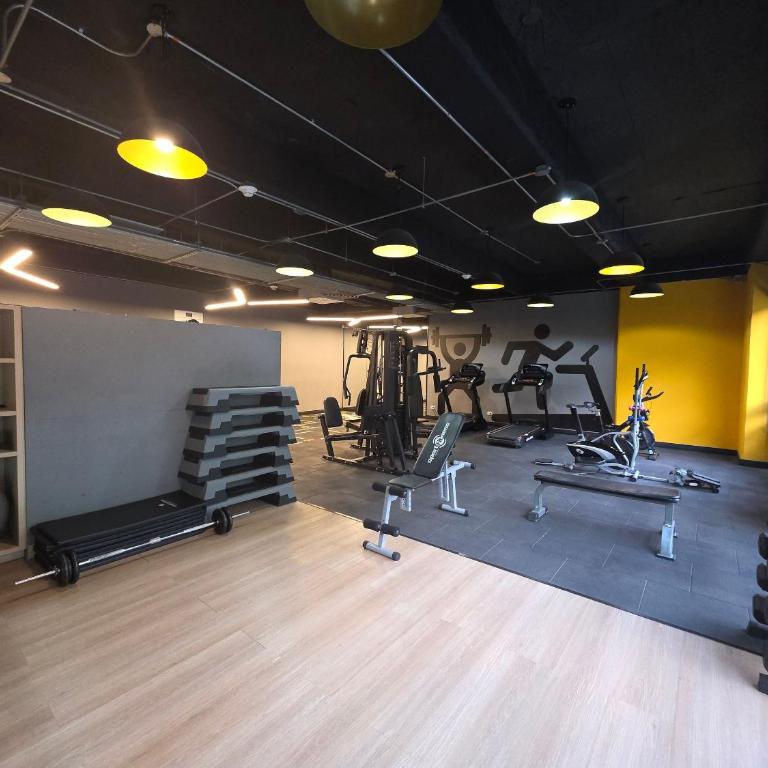 AH/Loft con Alexa, Parking, Gym, Coworking, Usaquén - Apartamento con vistas a la ciudad - 30