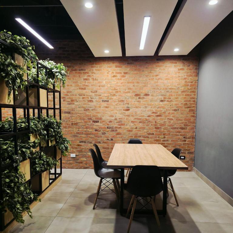 AH/Loft con Alexa, Parking, Gym, Coworking, Usaquén - Apartamento con vistas a la ciudad - 21