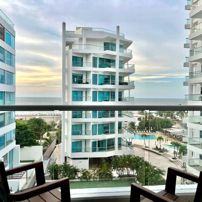 Apartamento Luxury hotel sonesta cartagena seaway 935 frente al mar - Three-Bedroom Apartment - 17