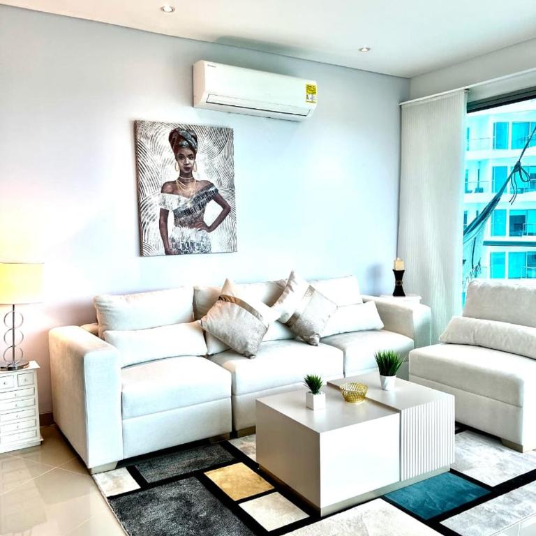 Apartamento Luxury hotel sonesta cartagena seaway 935 frente al mar - Three-Bedroom Apartment - 3