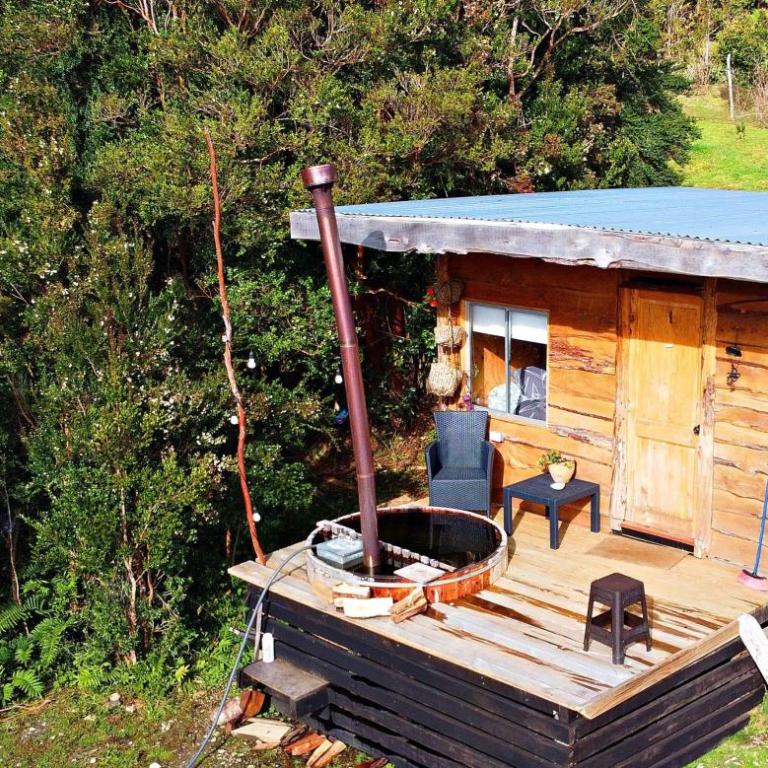 Cabaña Hot Tub Molulco Chiloe - One-Bedroom Apartment - 2