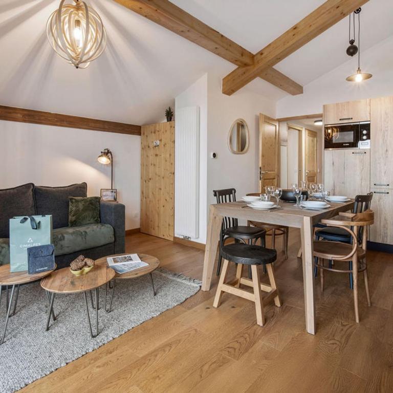 Appartement T2 cabine pour 6 pers. avec garage aux Saisies - Two-Bedroom Apartment - 1