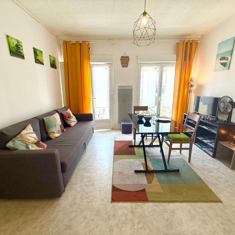 L'Evasion, proche plage avec Wifi et place de parking, Foncillon - Royan - One-Bedroom Apartment with Balcony - 1