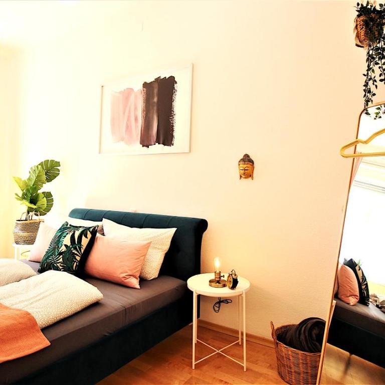 homie stay schiestlstraße - Moderne Altbauapartments, Nahe Stadtzentrum & Weinberge - Apartment mit 2 Schlafzimmern, mit Balkon und Garage - 7