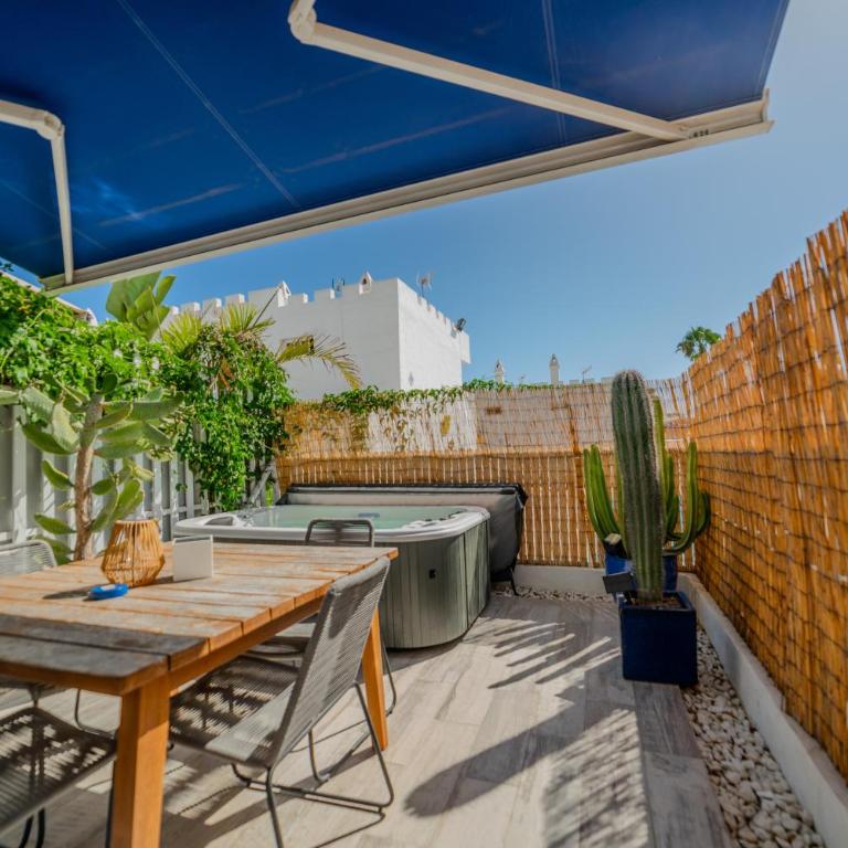 Bungalow jacuzzi PDI terraza - Apartamento de 1 dormitorio - 11