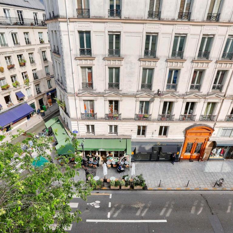Grande terrasse, climatisation, 3 chambres, Marais - Appartement avec Terrasse - 19