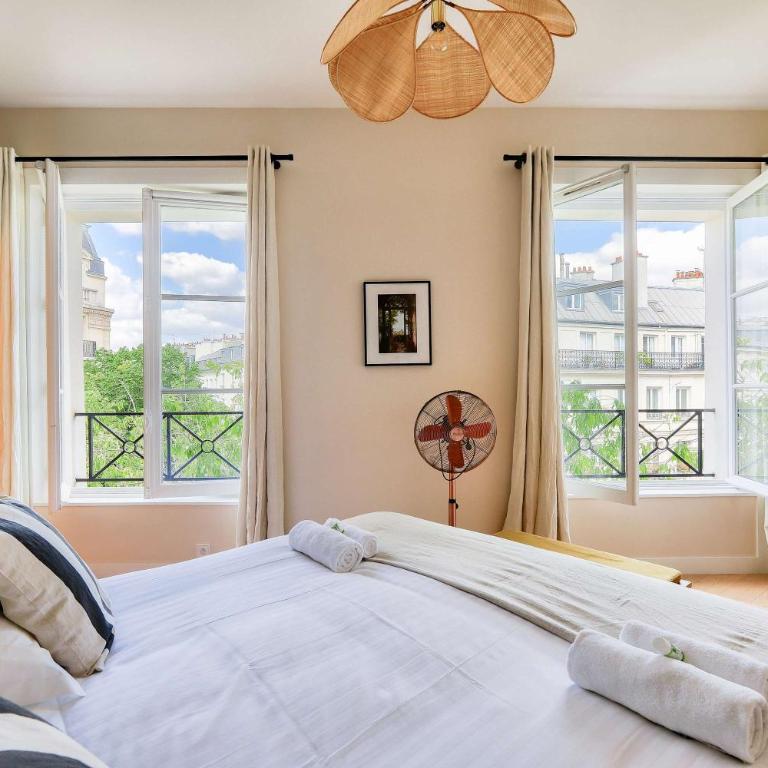 Grande terrasse, climatisation, 3 chambres, Marais - Appartement avec Terrasse - 33