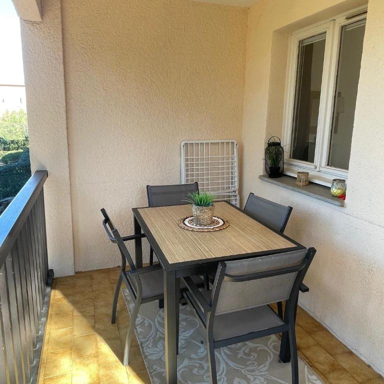 Appartement calme et tranquilité - Clim Wifi - Apartamento con vistas al jardín - 4