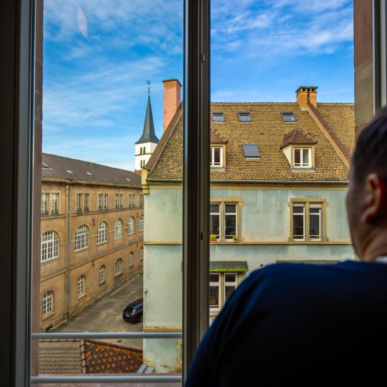The People - Strasbourg - Lit Simple dans Dortoir pour Hommes avec Salle de Bains Commune - 5
