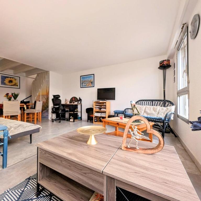 Cap d Agde T4 Duplex Center Port Private Parking WIFI Air Conditioning - Apartment - 86