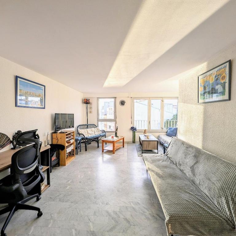 Cap d Agde T4 Duplex Center Port Private Parking WIFI Air Conditioning - Apartment - 93