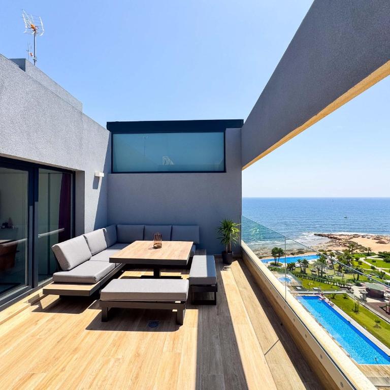 203 Posidonia Luxury Sea View- Alicante Holiday - Apartamento con terraza - 11