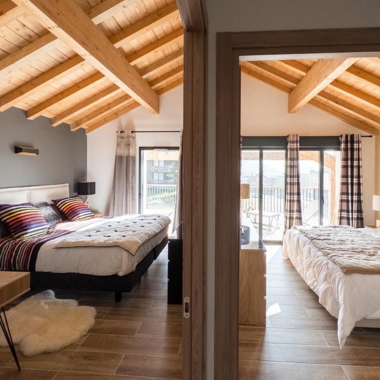Grand appartement familial avec terrasses à 2 pas de pistes - Apartment mit 3 Schlafzimmern - 24