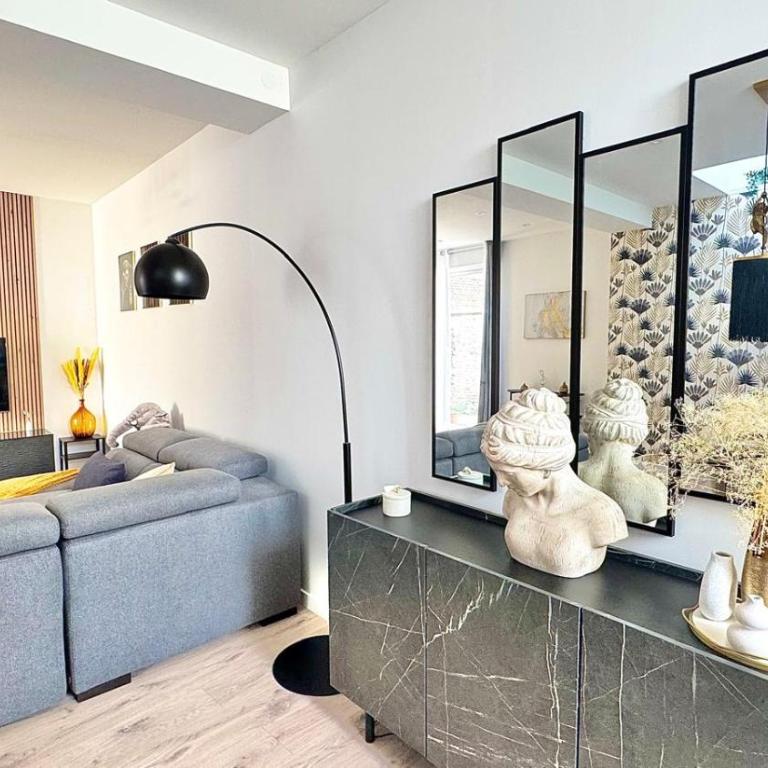 Maison design 11 pers -Terrasse -Netflix -Confort - Haus mit 4 Schlafzimmern - 16