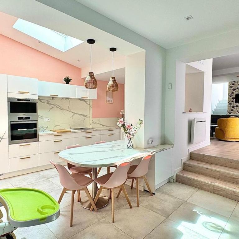 Maison design 11 pers -Terrasse -Netflix -Confort - Haus mit 4 Schlafzimmern - 30