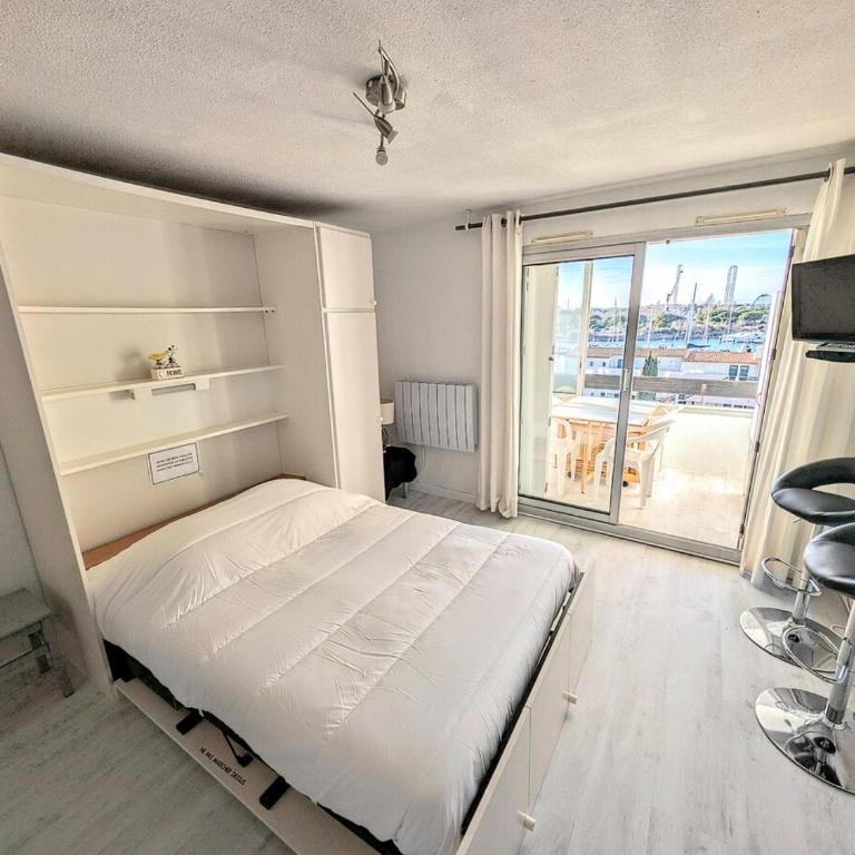 CAP Studio Vue Port Pools Tennis Loggia WiFi Clim - Appartement 2 Chambres - 1