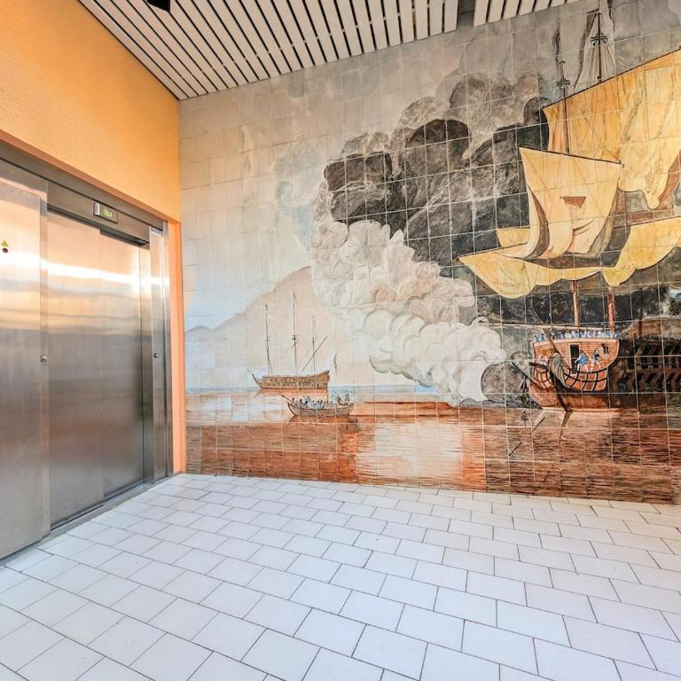 CAP Studio Vue Port Pools Tennis Loggia WiFi Clim - Appartement 2 Chambres - 50