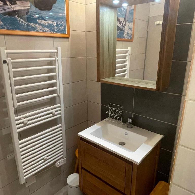 Studio confortable 19m², 2/3 pers, balcon Est, proche pistes et commerces - Merlette, Orcières - FR-1-636-63 - Monolocale - 8