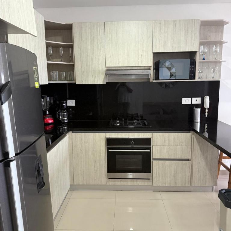 Apartamento en bocagrande con balcon y vista al mar - Apartamento de 1 dormitorio - 11