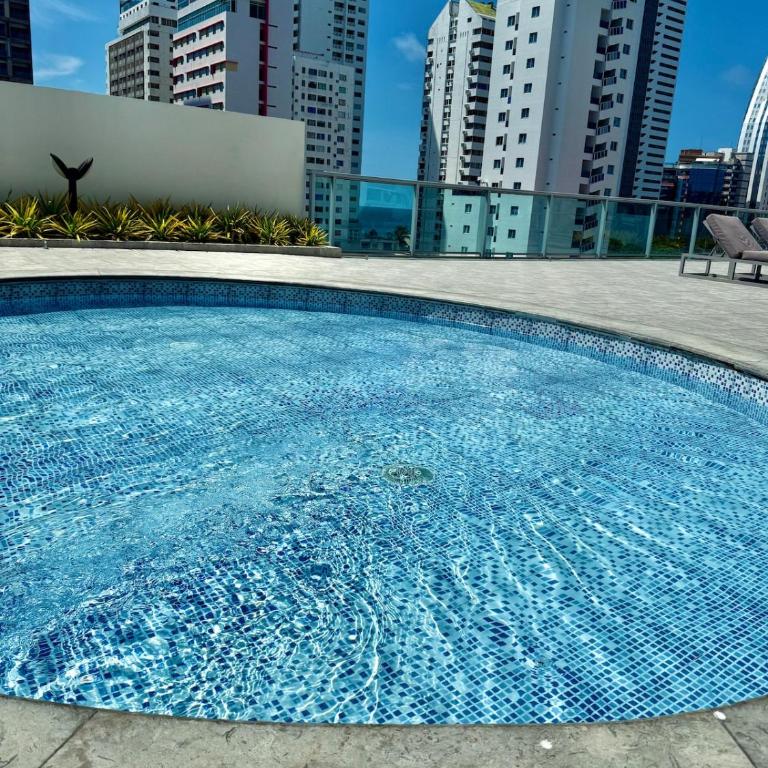 Apartamento en bocagrande con balcon y vista al mar - Apartamento de 1 dormitorio - 21