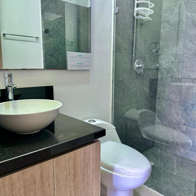 Apartamento en bocagrande con balcon y vista al mar - Apartamento de 1 dormitorio - 8