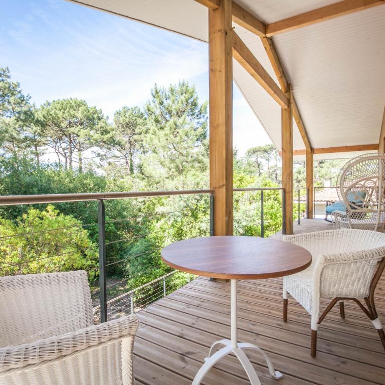 Villa Des Sittelles au Cap Ferret - Piscine - Proche Plage des Américains et Belisaire - Villa - 23