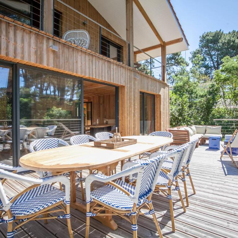 Villa Des Sittelles au Cap Ferret - Piscine - Proche Plage des Américains et Belisaire - Villa - 4