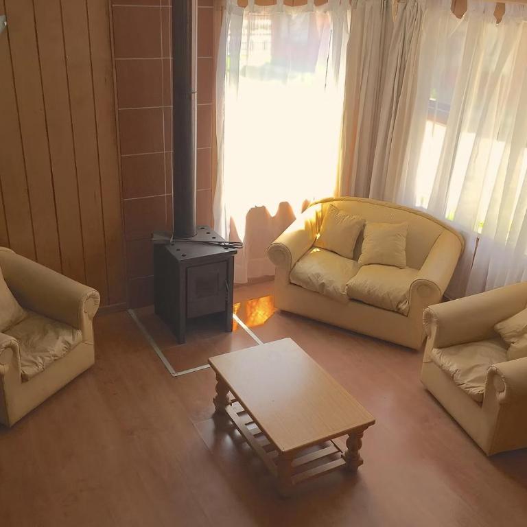 Restaurant, Cabañas y Hotel Polo Sur - Two-Bedroom Family Apartment - 3