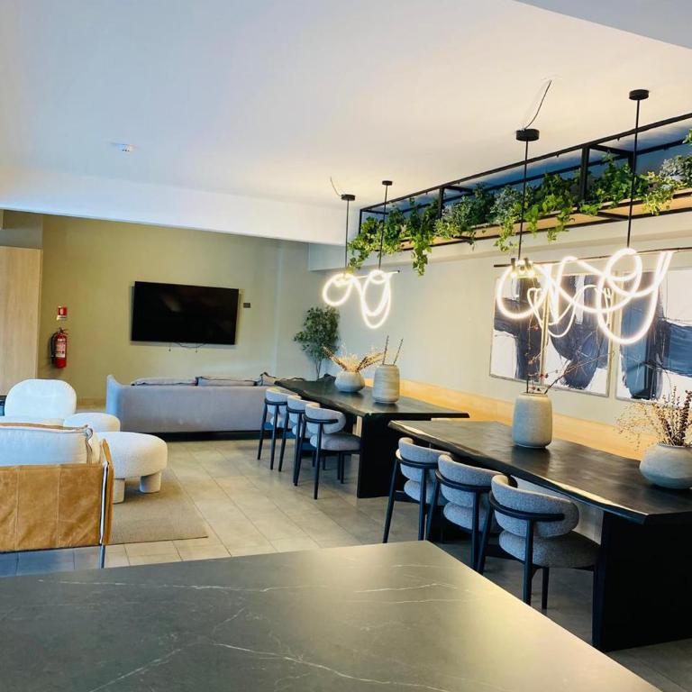 Depto 2D moderno y acogedor con ubicación de lujo - Two-Bedroom Apartment with Terrace - 1