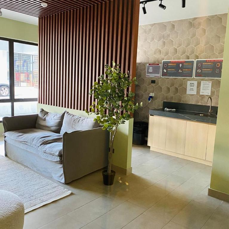 Depto 2D moderno y acogedor con ubicación de lujo - Two-Bedroom Apartment with Terrace - 43