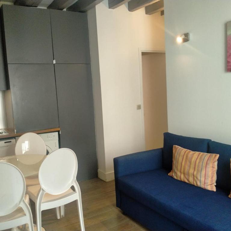 Élégant 2 pièces, Rue du Temple, Calme, 100m métro République - Appartement 1 Chambre - 10