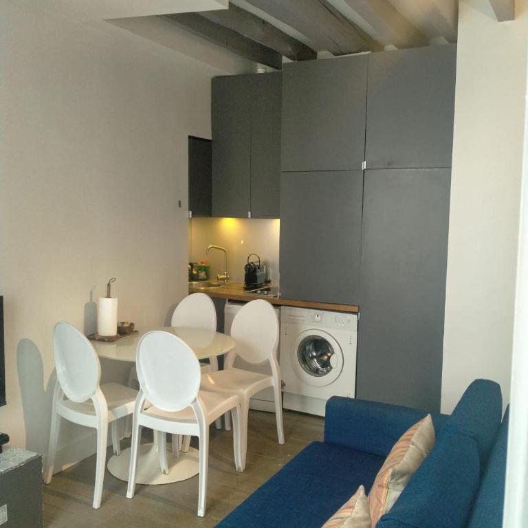 Élégant 2 pièces, Rue du Temple, Calme, 100m métro République - Appartement 1 Chambre - 11