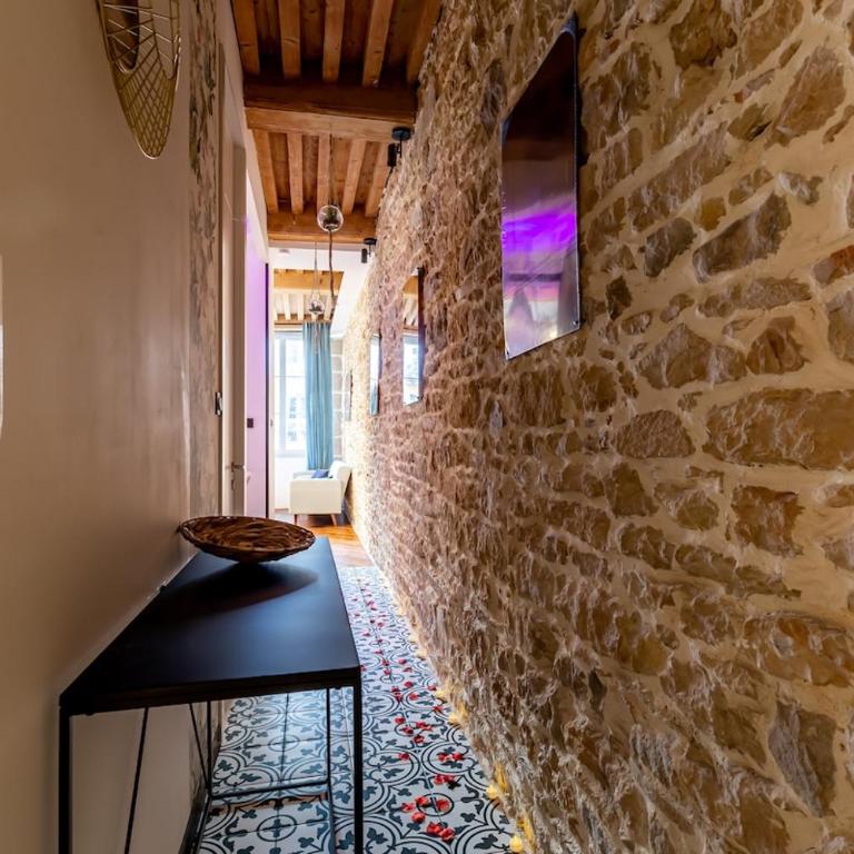 SWEET LEONE II -appartement avec spa privé-Lyon Place Terreaux - One-Bedroom Apartment - 18